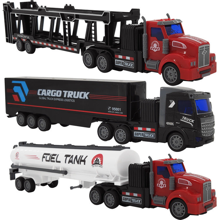 Children's remote-controlled semi-trailer toy car product image