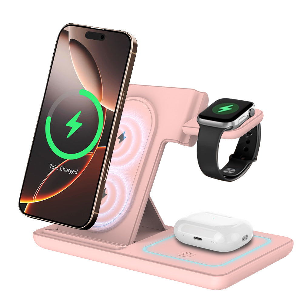 3-in-1 Foldable Wireless Charging Stand