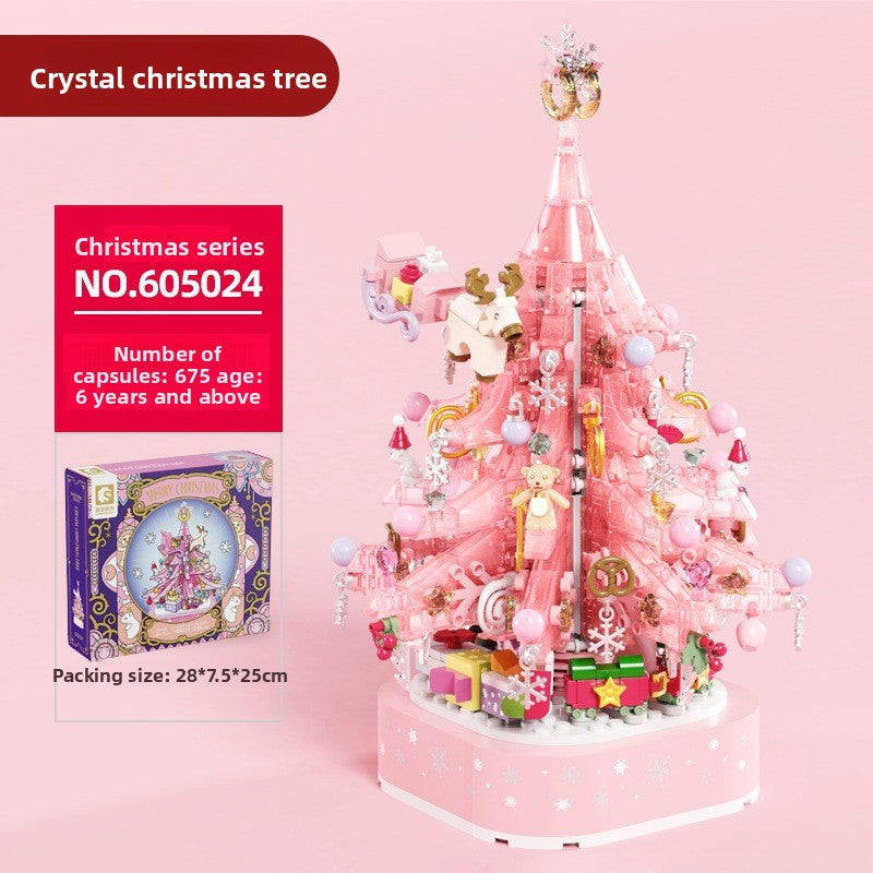 Dreamy Christmas Tree Music Box