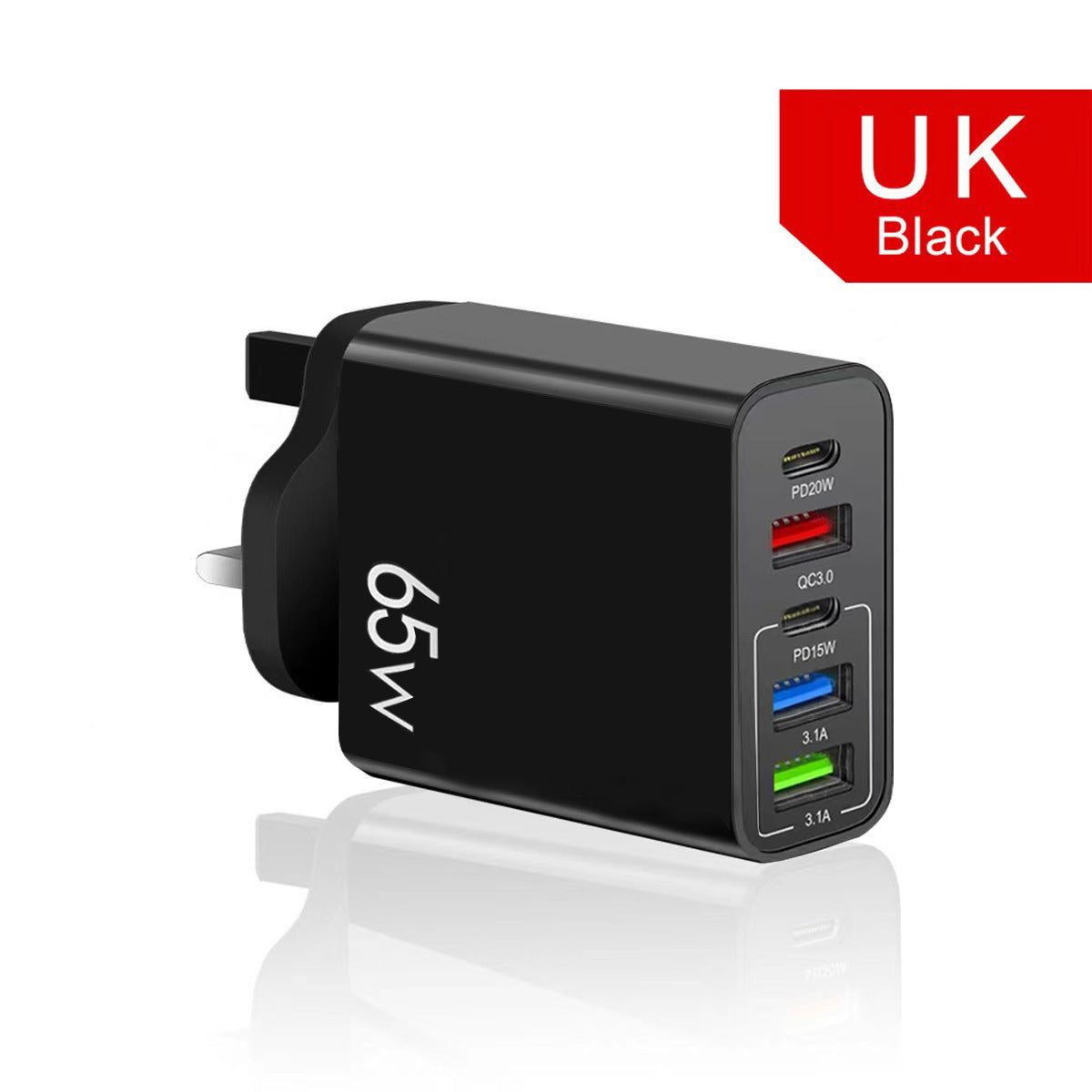 65W Multi-Port Fast Charger