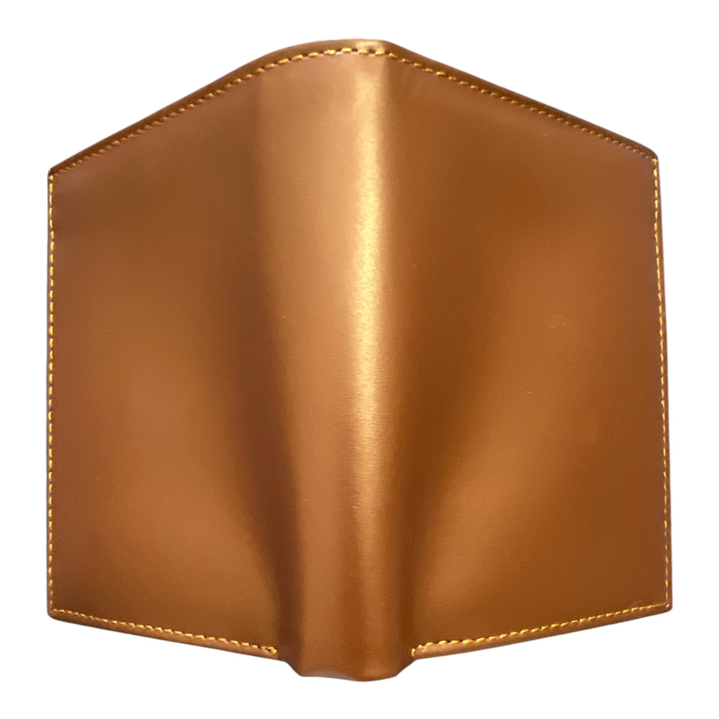 Premium Genuine Leather Men's Bifold Wallet - Dark Brown