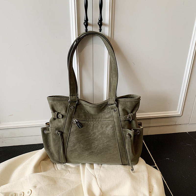 Vintage Motorcycle Messenger Tote Bag
