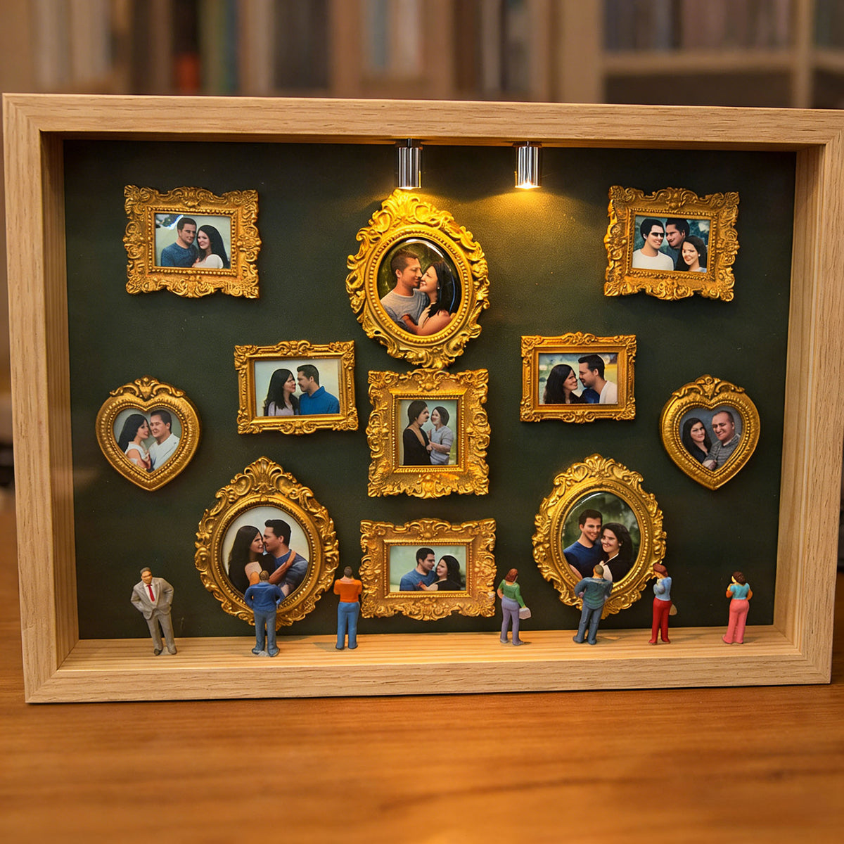 Vintage Mini Photo Frame Set