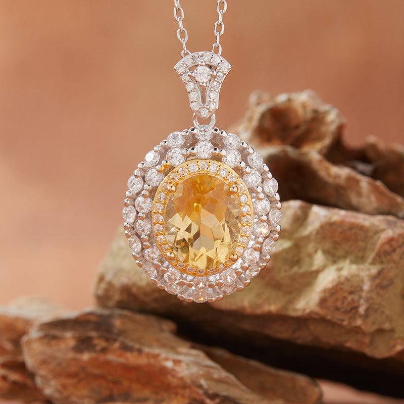 Citrine Necklace – Design 81