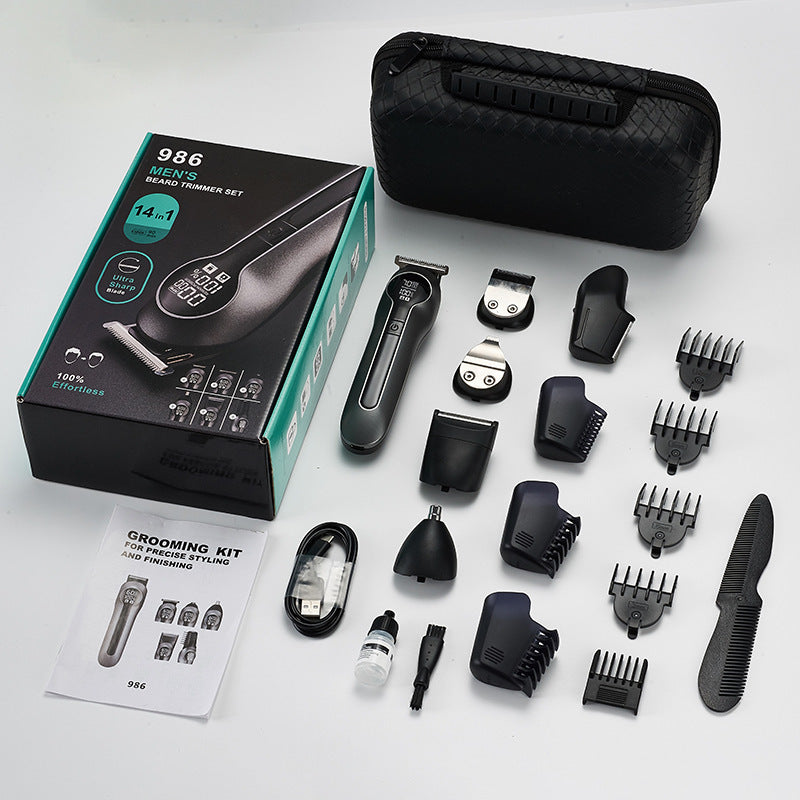 6-in-1 Rechargeable Electric Hair Trimmer