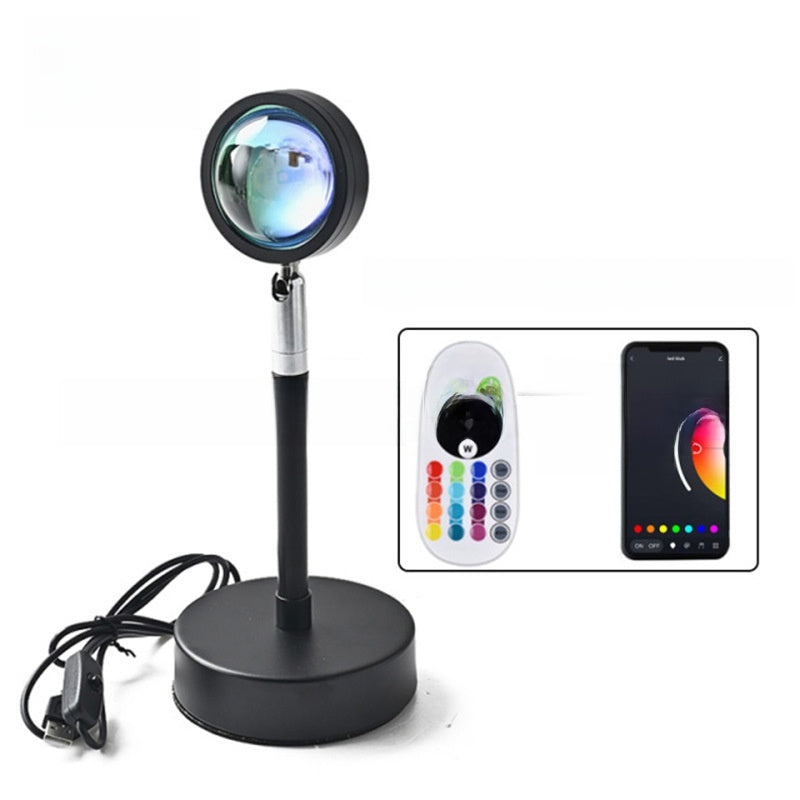 Sunset Lamp RGB Remote Control