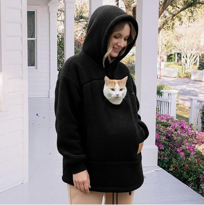 Unisex Fleece-Lined Pullover Hoodie