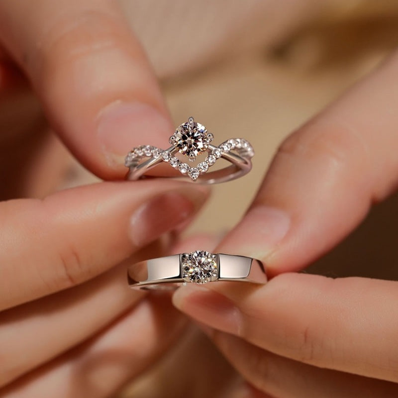 Silver Zircon Ring