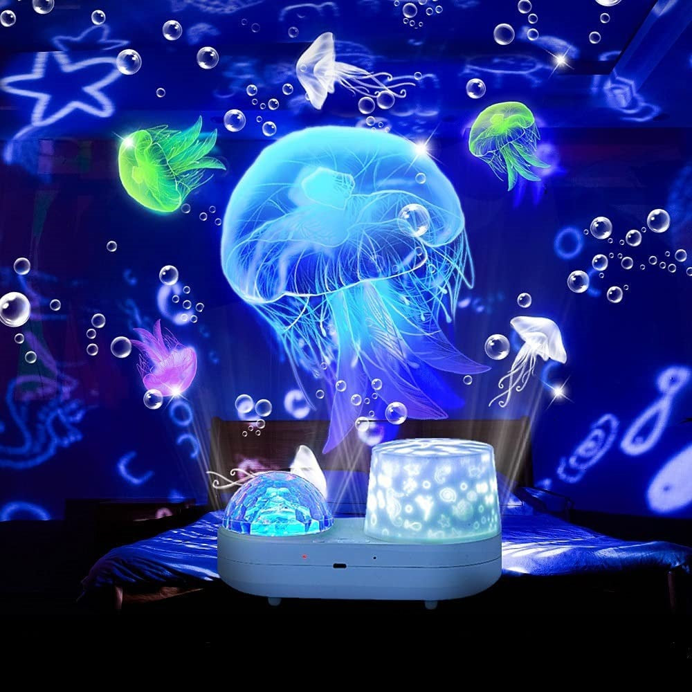 USB Star Projector Night Light with Water Ripple Effects product image