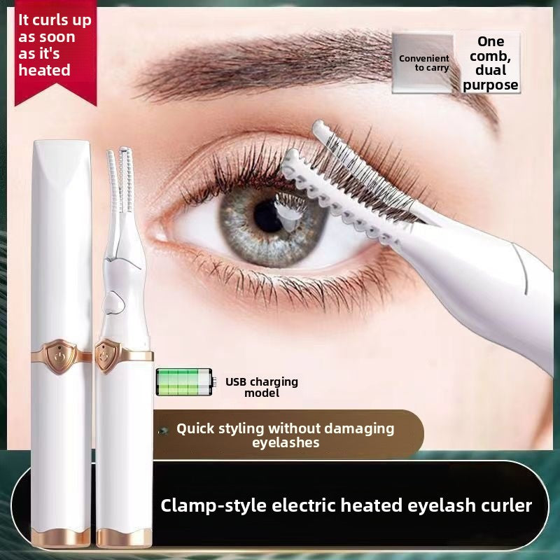 Portable Rechargeable Heated Eyelash Curler