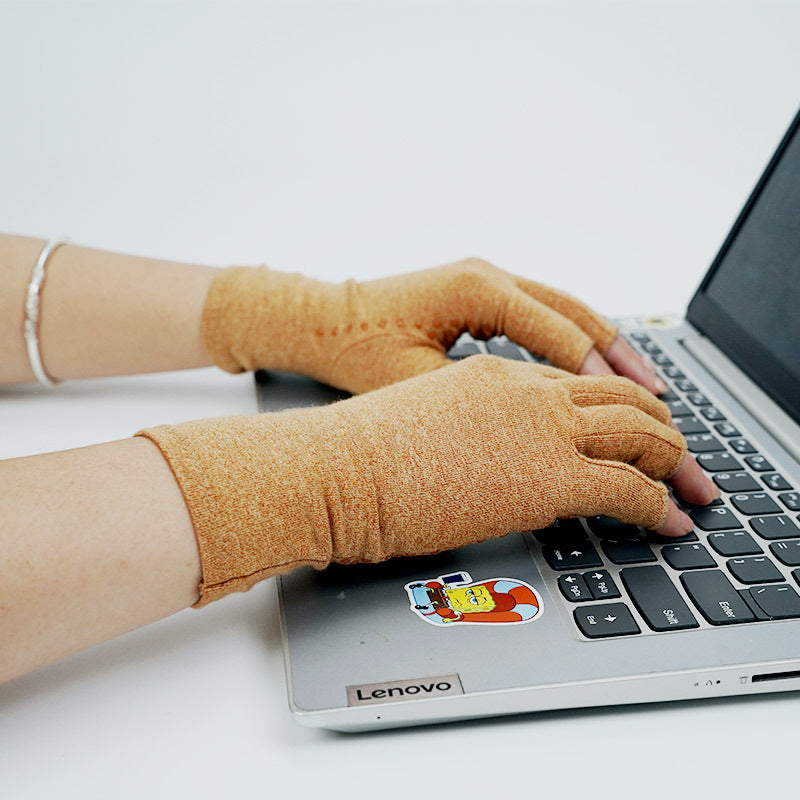 Half-Finger Compression Sports Gloves