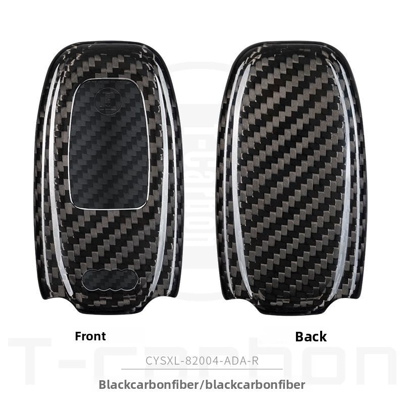 Audi Carbon Fiber Key Fob Protective Cover