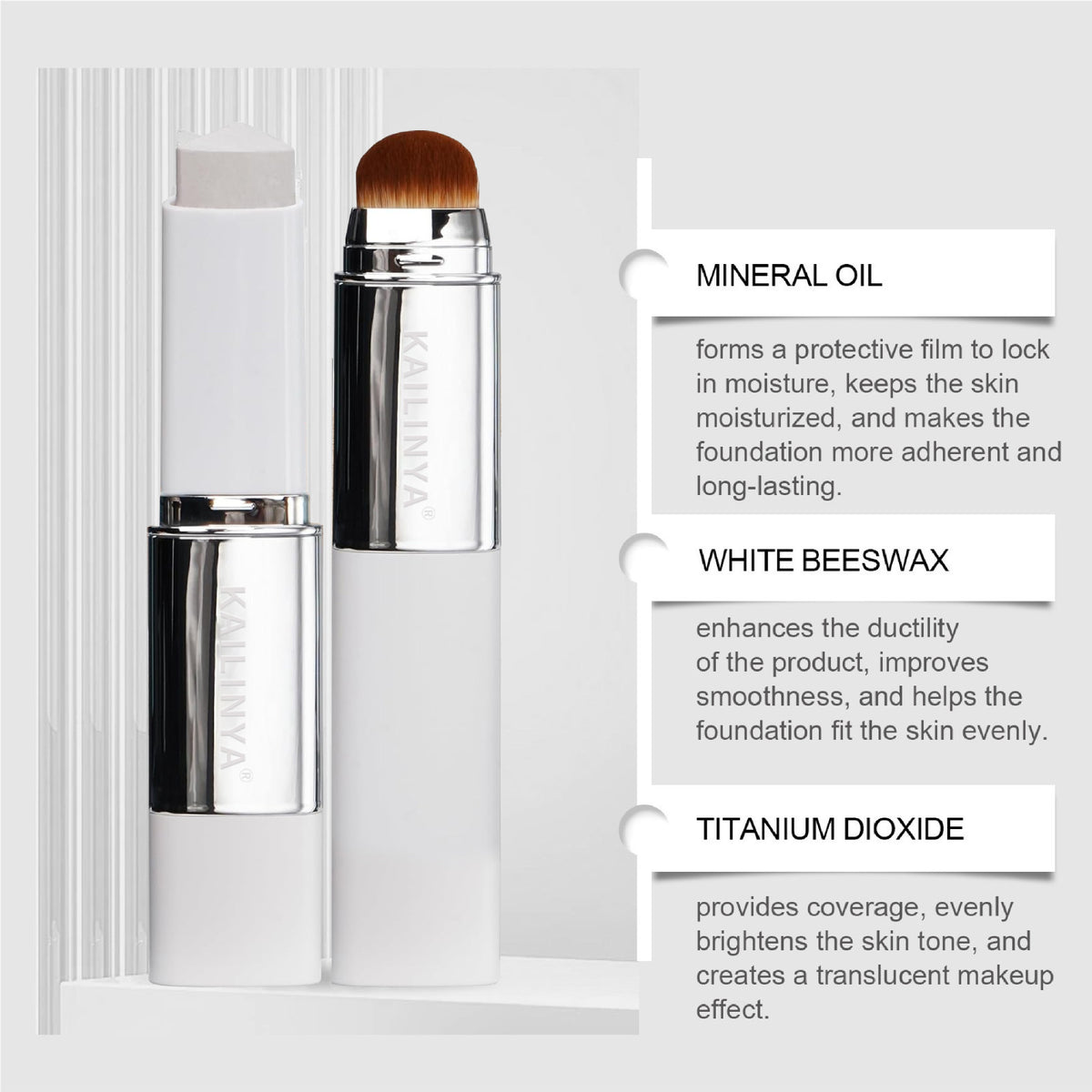 Color-Changing Dual-Ended Foundation Stick