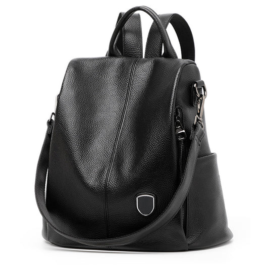 Genuine Leather Vintage Backpack for Women