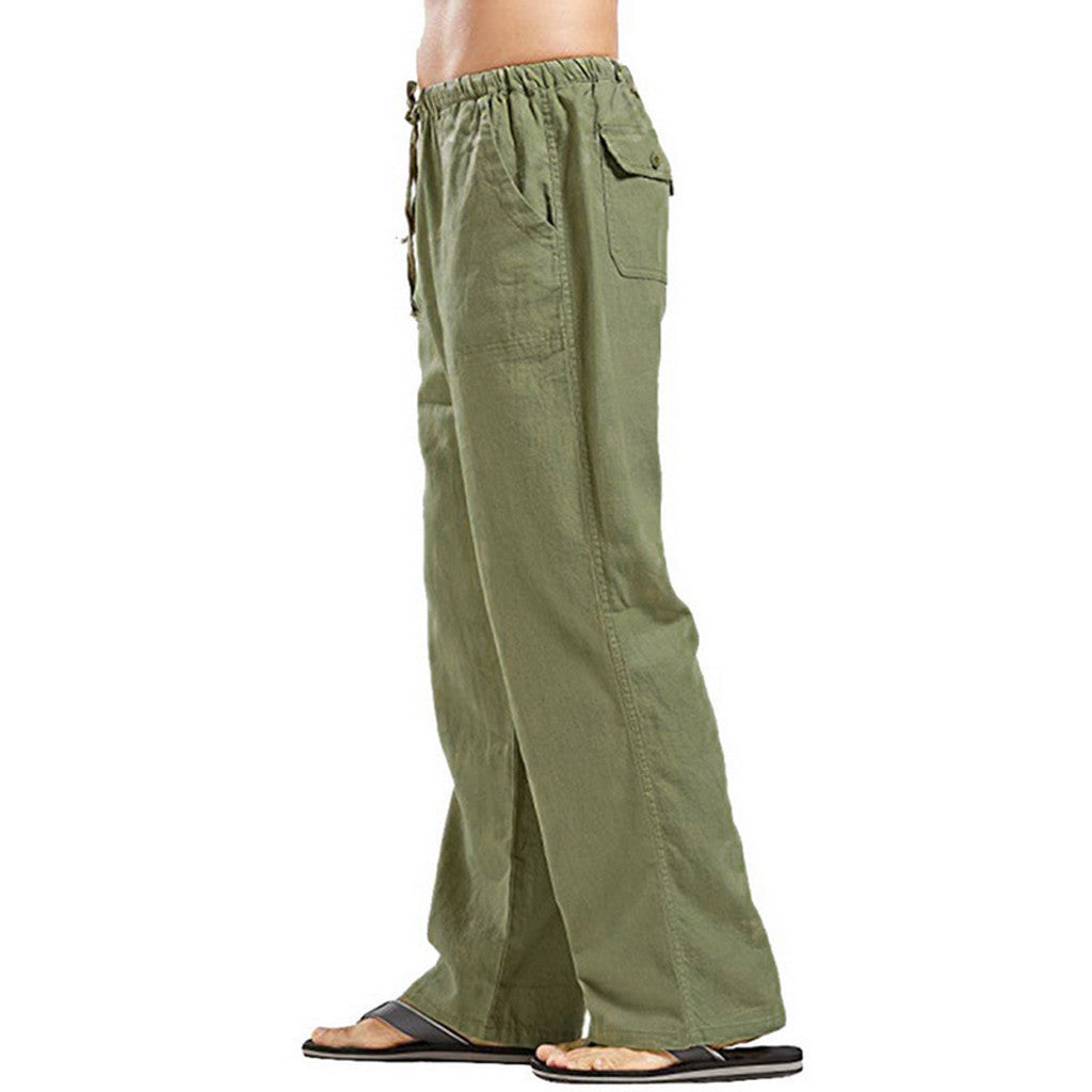 Men's Cotton-Rich Casual Trousers