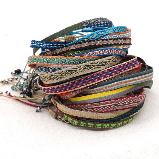 Bohemian Hand-Woven Bracelet