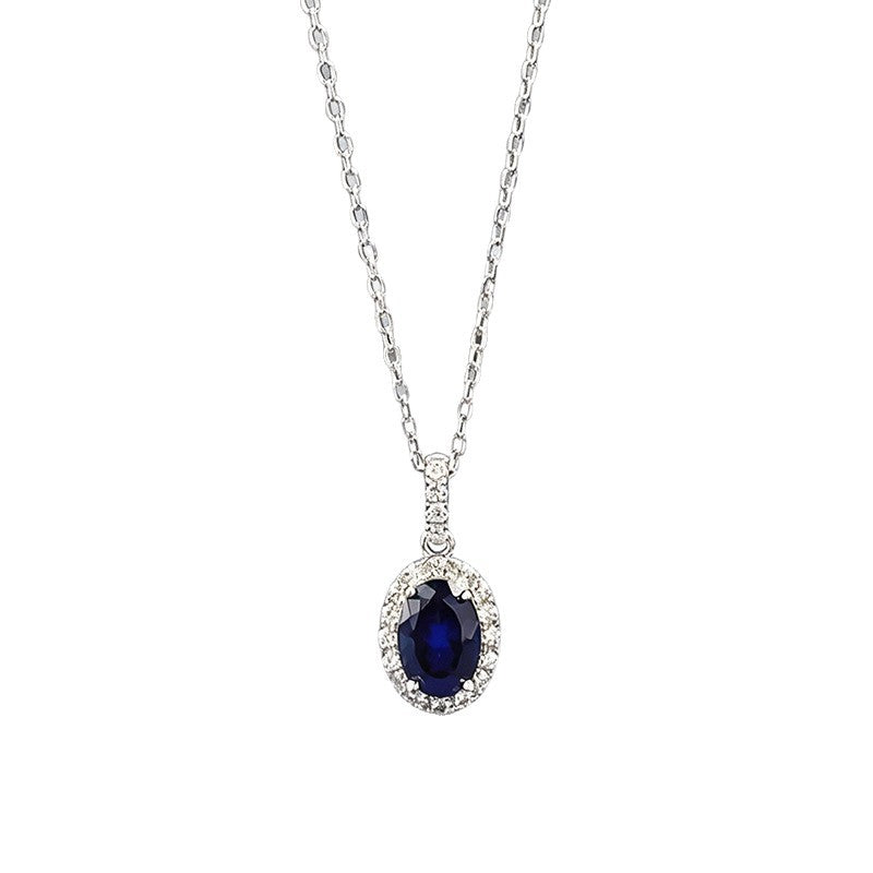 Oval Pendant Necklace