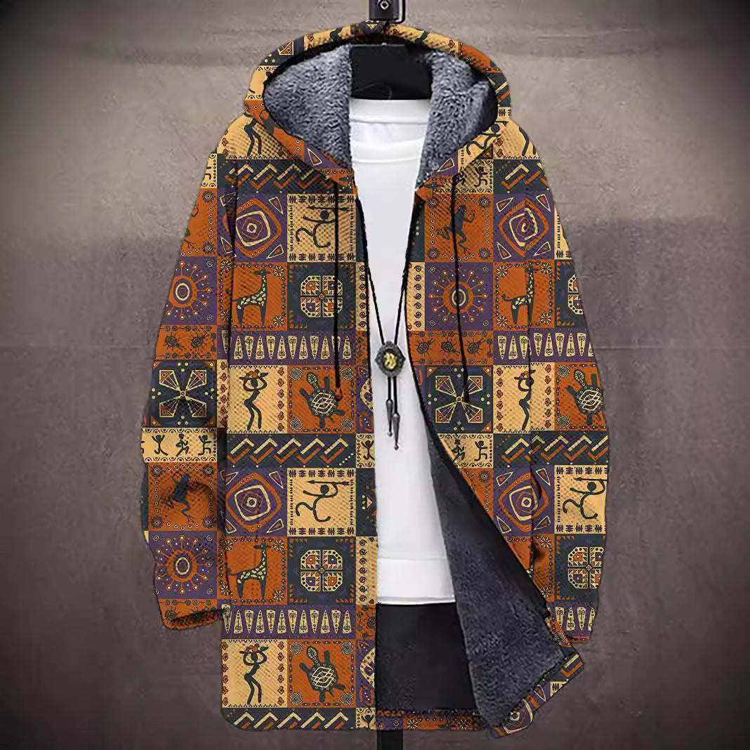 Unisex 3D-Print Winter Coat