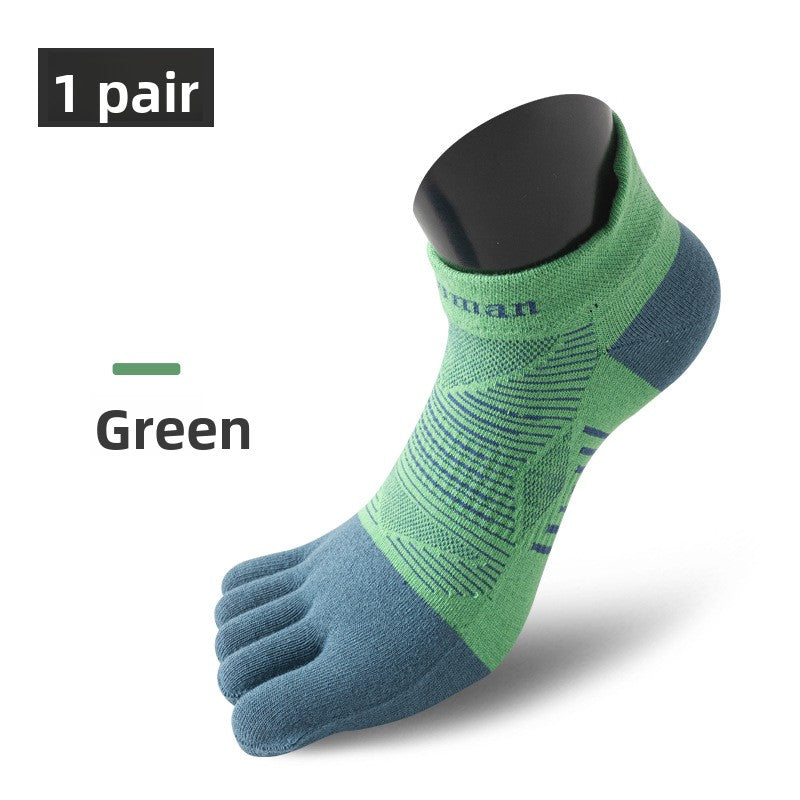 Coolmax Lycra Five-Toe Sports Socks
