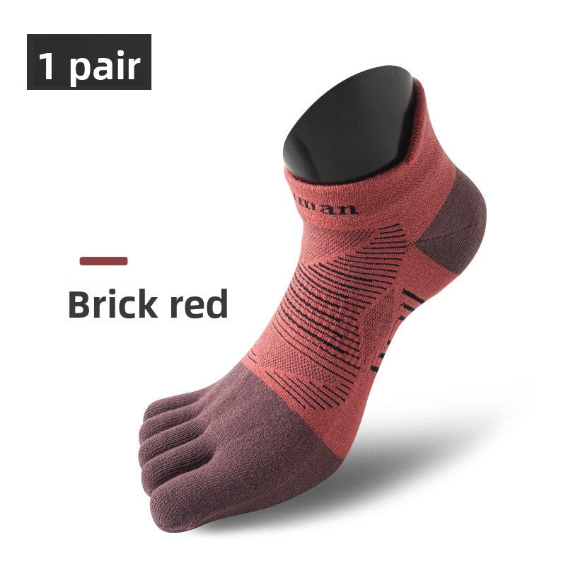Coolmax Lycra Five-Toe Sports Socks