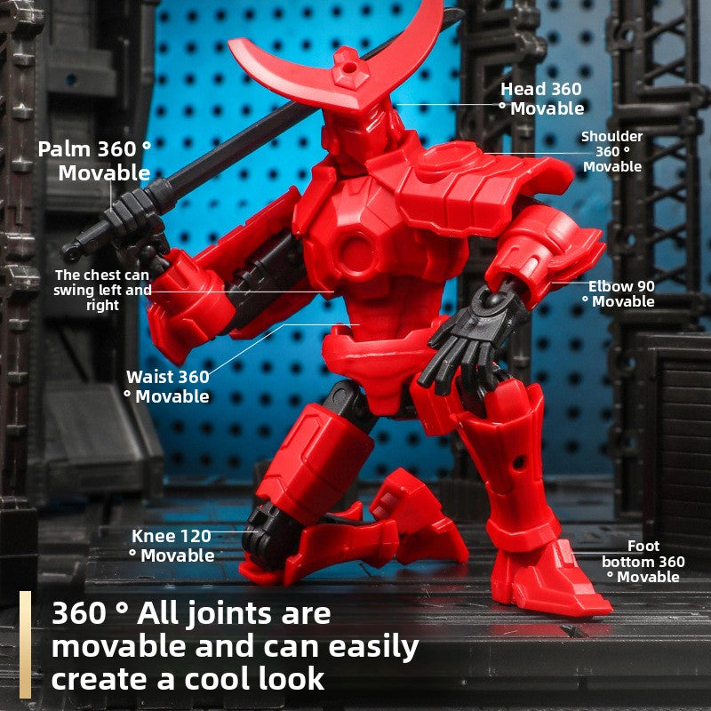 Versatile Mecha Doll Assembly Toy – angle 2