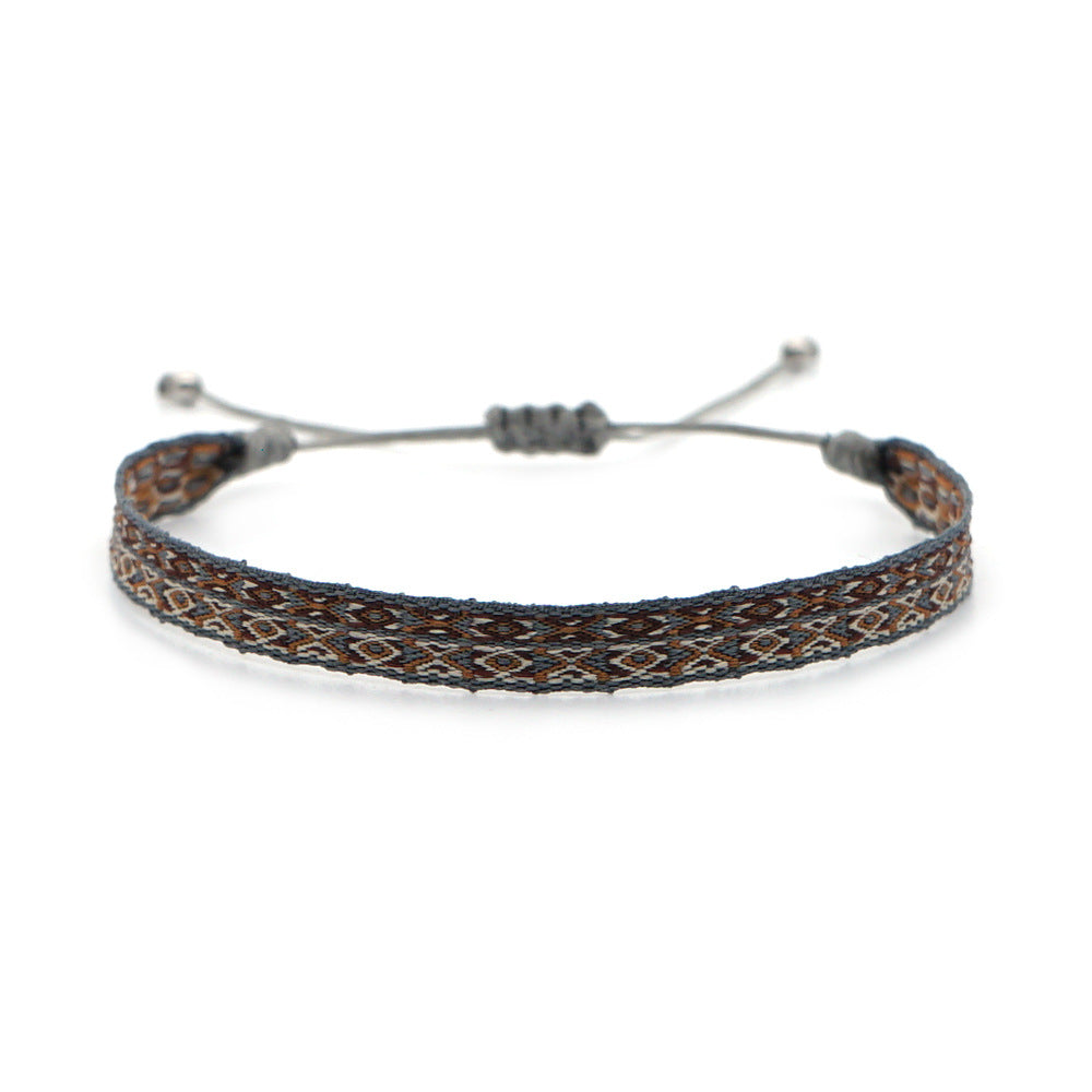 Bohemian Hand-Woven Bracelet
