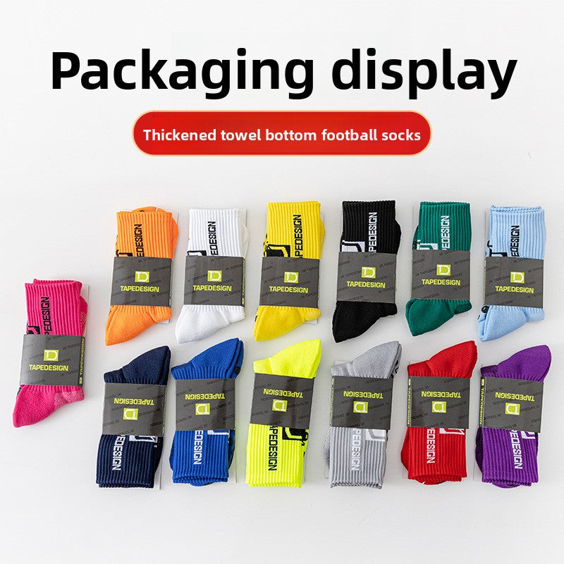 Thickened Towel Bottom Anti-Slip Football Socks