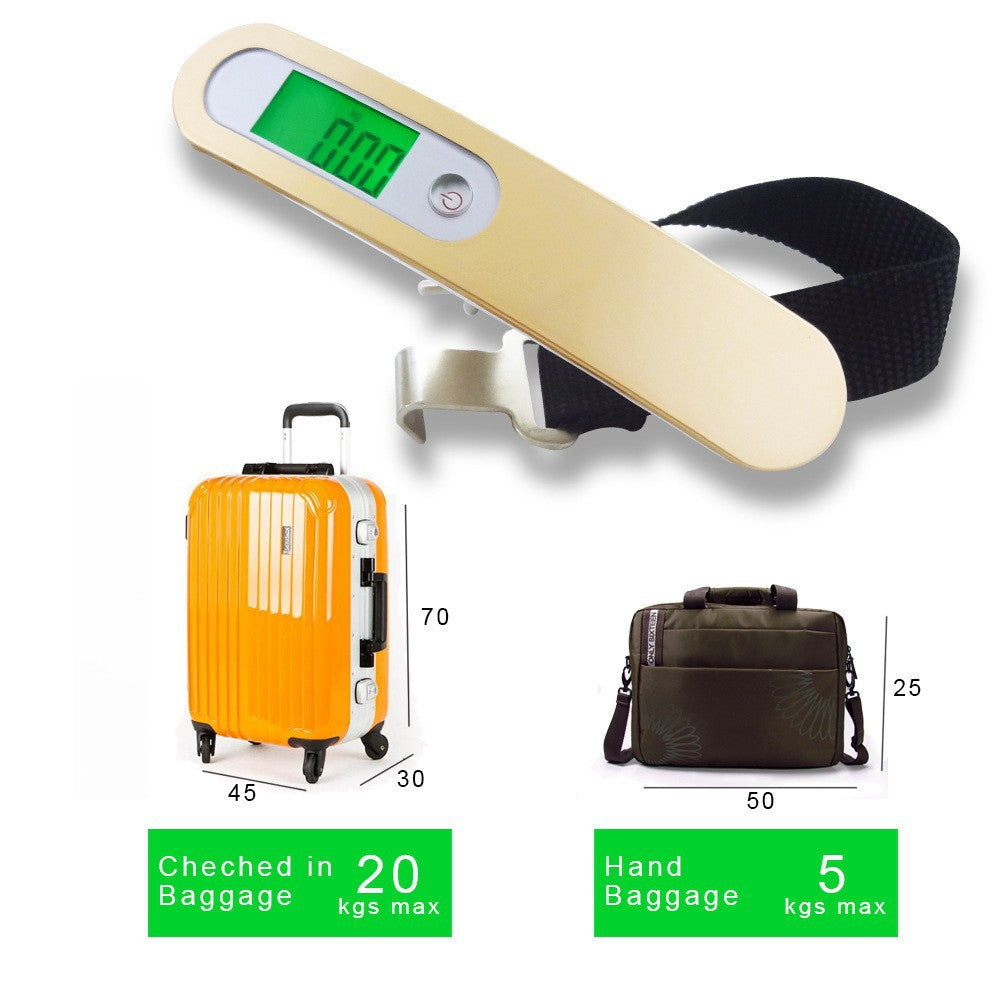 Portable Digital Luggage Hanging Scale
