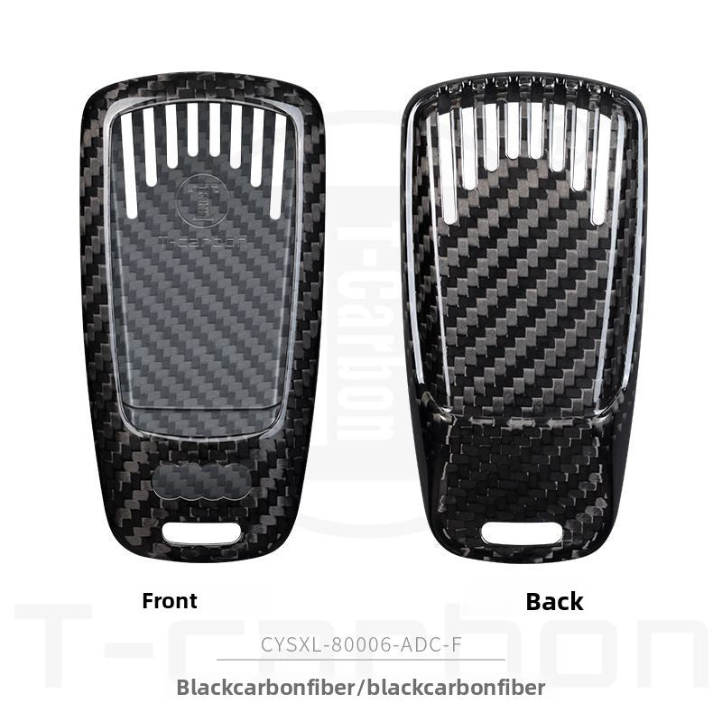 Audi Carbon Fiber Key Fob Protective Cover