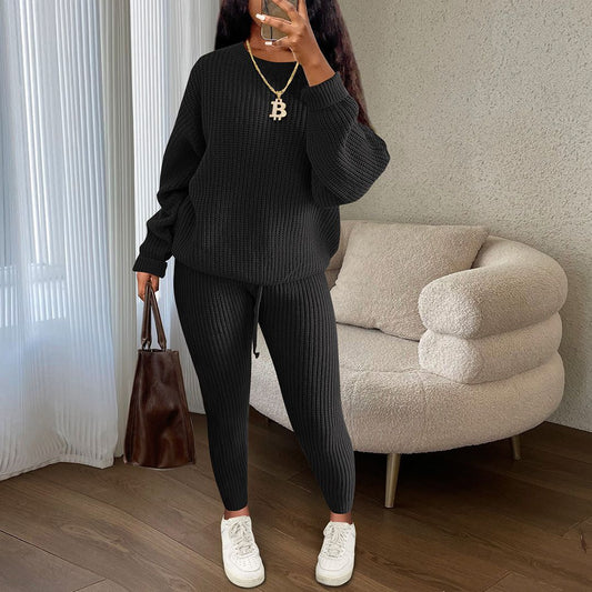 Women’s Knit Top and Pants Set