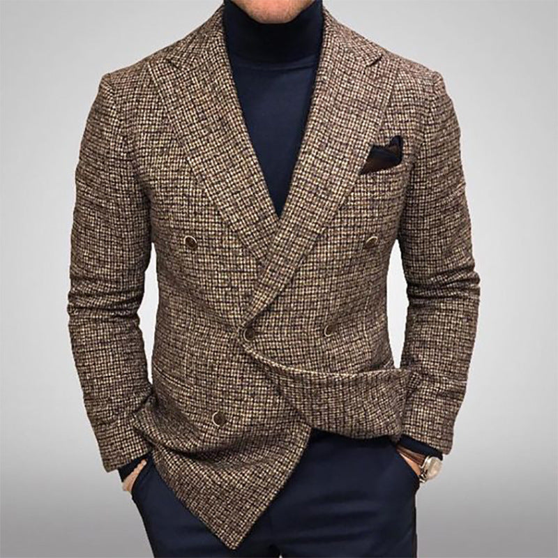 Men's Two-Button Casual Blazer