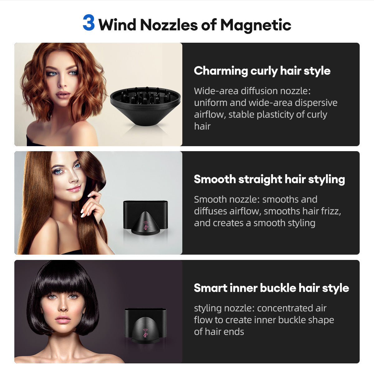 Professional 1800W Negative-Ion Hair Dryer