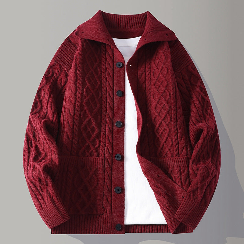 Men's Casual Cardigan Sweater