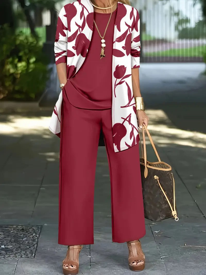 Women's Casual Three-Piece Suit