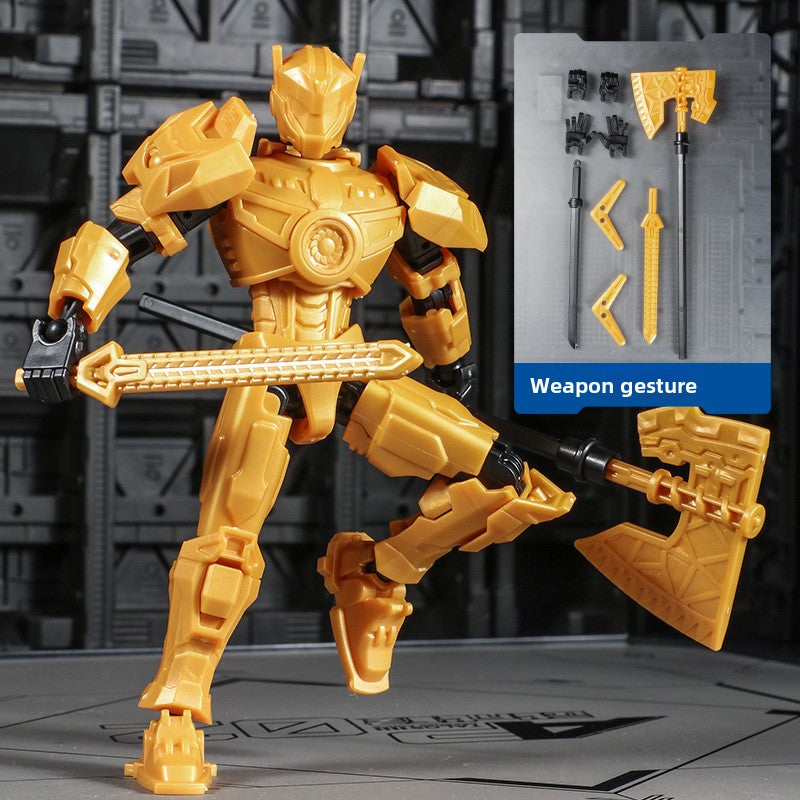 A versatile mecha doll assembly toy