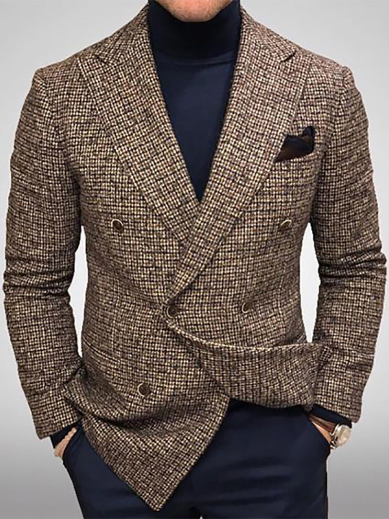 Men's Two-Button Casual Blazer