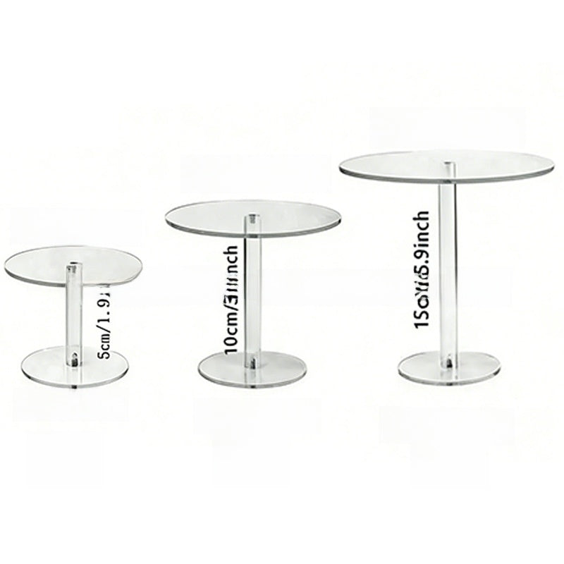 Clear Acrylic Cake Display Stand