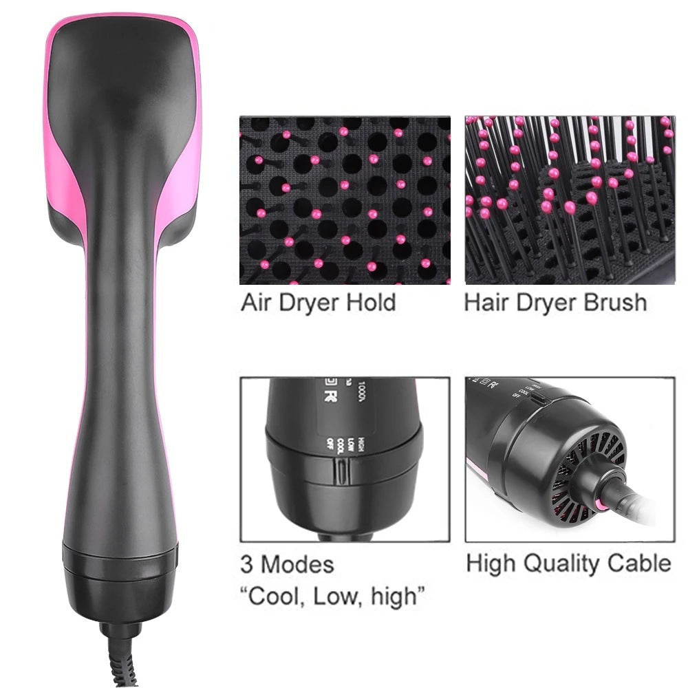 2-in-1 Hot Air Comb and Hair Dryer