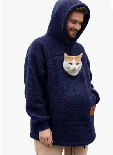 Unisex Fleece-Lined Pullover Hoodie