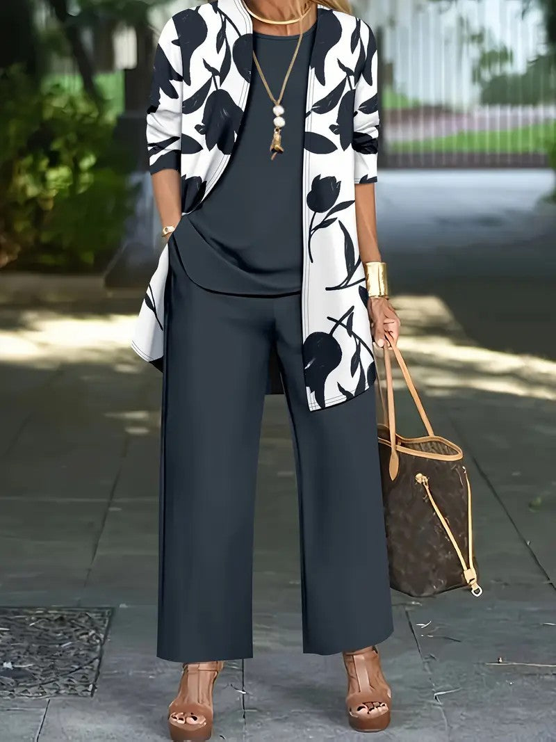 Women's Casual Three-Piece Suit