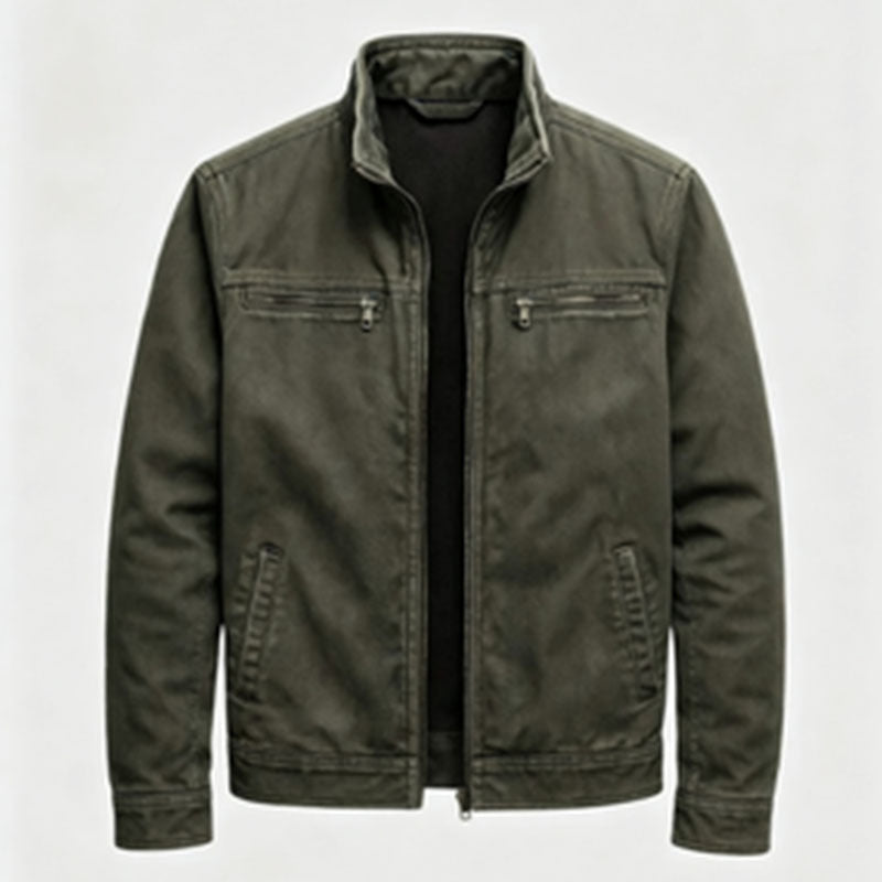Men's Retro Cotton Workwear Jacket