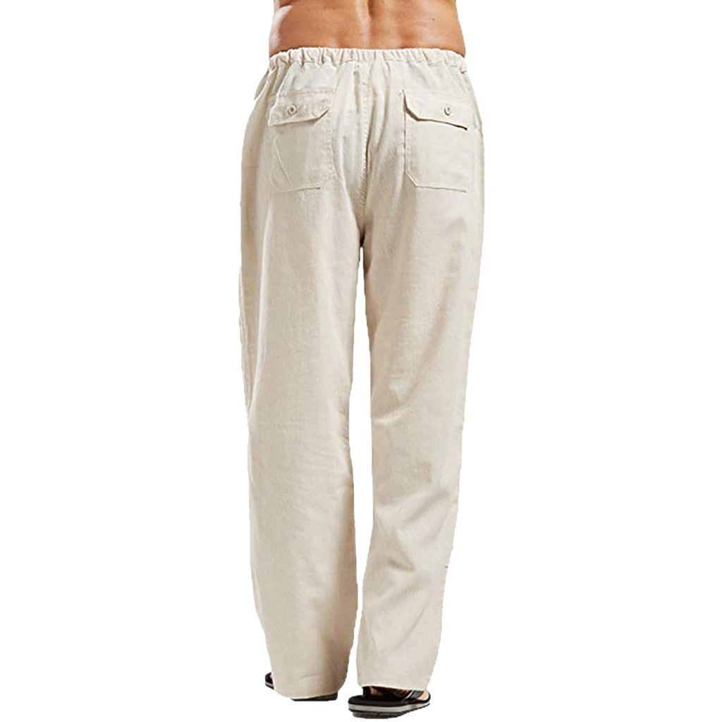 Men's Cotton-Rich Casual Trousers