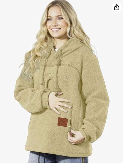 Unisex Fleece-Lined Pullover Hoodie