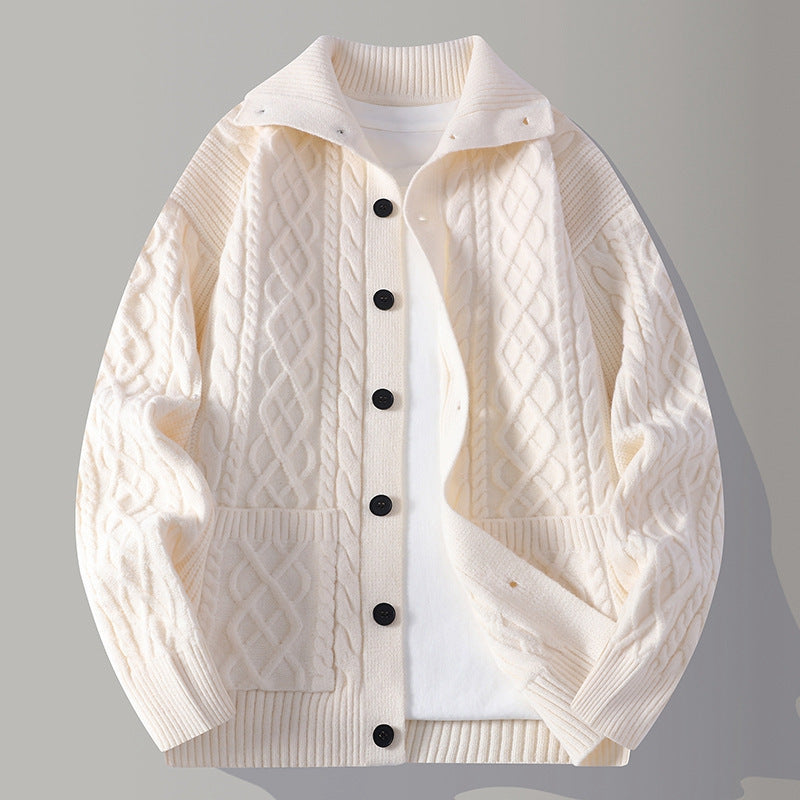Men's Casual Cardigan Sweater