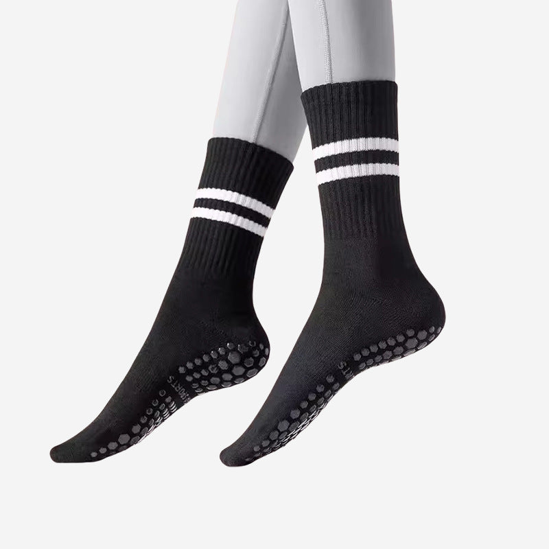 Women's Striped Non-Slip Yoga Socks