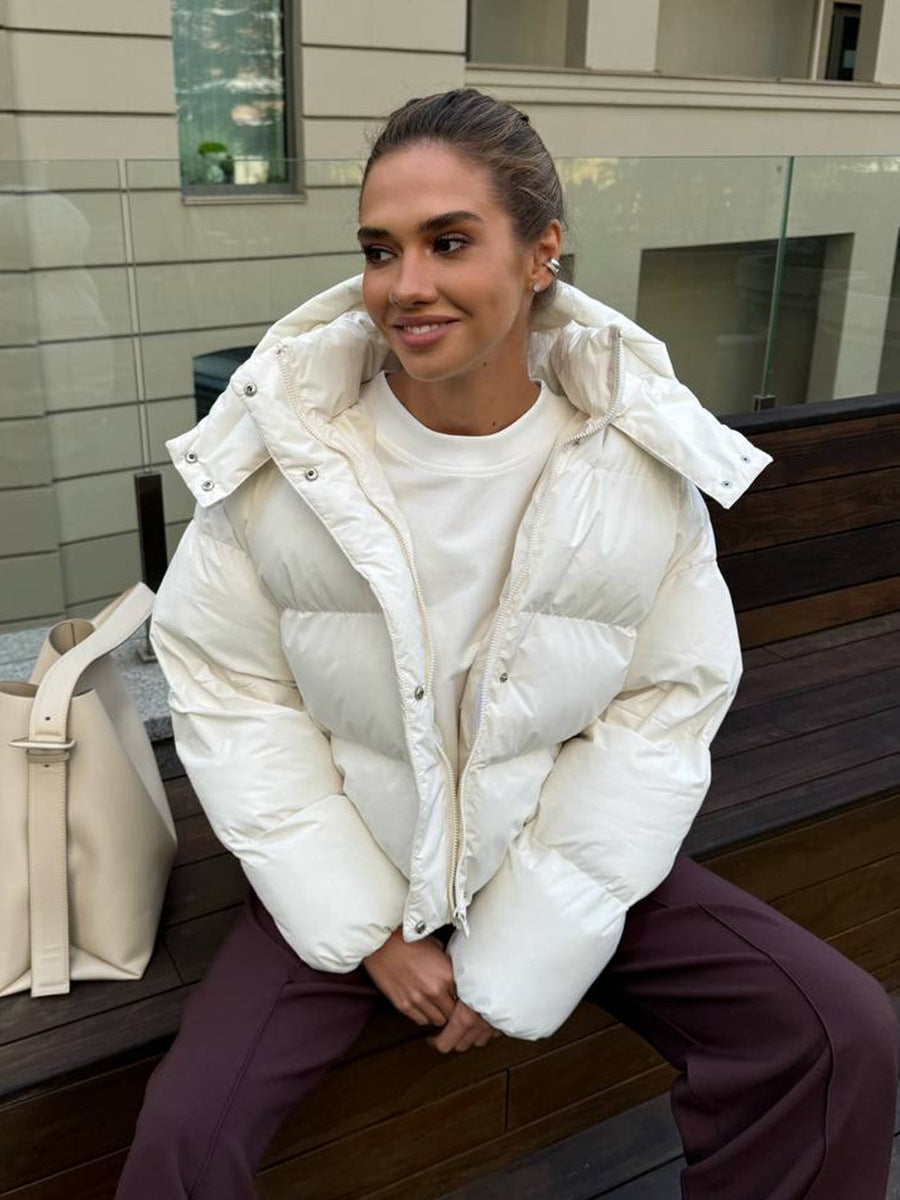 Women's Hooded Padded Jacket
