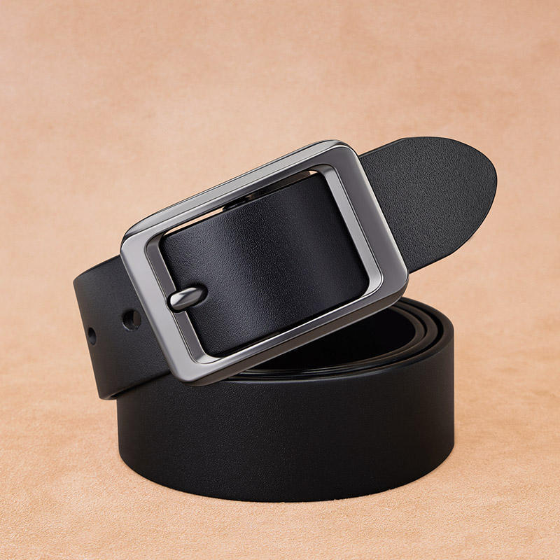 Men's Genuine Leather Pin-Buckle Belt
