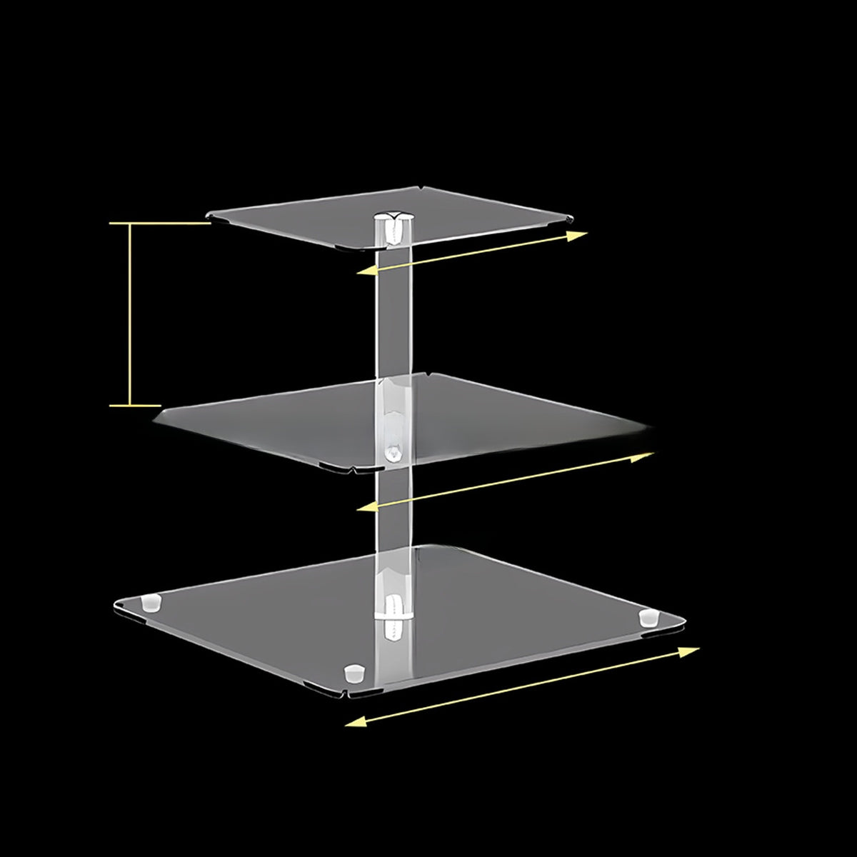 Clear Acrylic Cake Display Stand