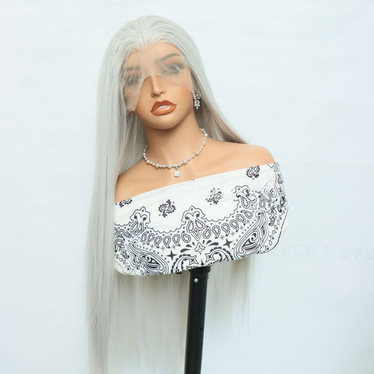 High-temperature silk lace wig cap