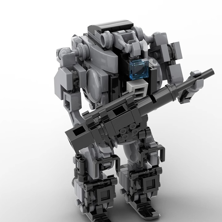 Military Mecha Building Block Set